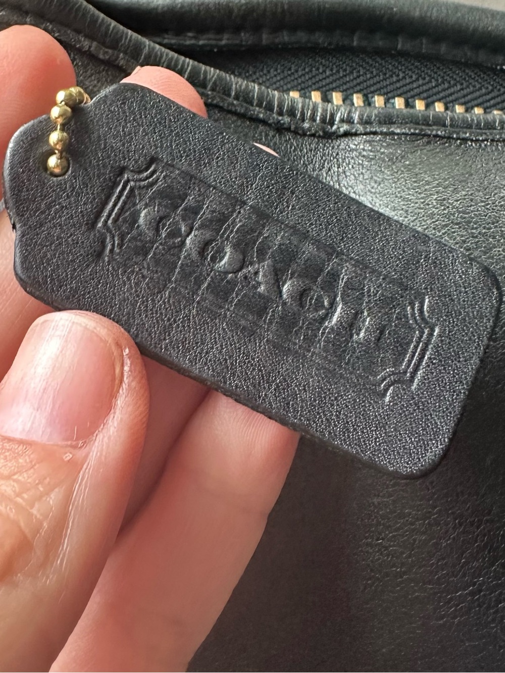 Vintage coach Helen legacy in black - Picture 8 of 13